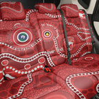 Sydney Swans NAIDOC Week 2026 Personalised Back Car Seat Cover 50 Years of Deadly Aboriginal Art