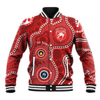 Sydney Swans NAIDOC Week 2026 Personalised Baseball Jacket 50 Years of Deadly Aboriginal Art