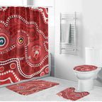 Sydney Swans NAIDOC Week 2026 Personalised Bathroom Set 50 Years of Deadly Aboriginal Art