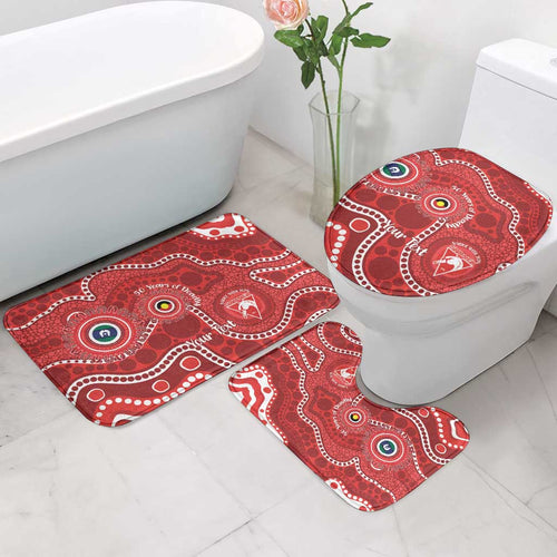 Sydney Swans NAIDOC Week 2026 Personalised Bathroom Set 50 Years of Deadly Aboriginal Art