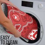 Sydney Swans NAIDOC Week 2026 Personalised Bathroom Set 50 Years of Deadly Aboriginal Art