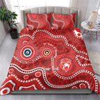 Sydney Swans NAIDOC Week 2026 Personalised Bedding Set 50 Years of Deadly Aboriginal Art