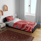 Sydney Swans NAIDOC Week 2026 Personalised Bedding Set 50 Years of Deadly Aboriginal Art