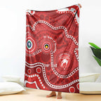 Sydney Swans NAIDOC Week 2026 Personalised Blanket 50 Years of Deadly Aboriginal Art
