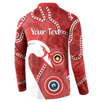 Sydney Swans NAIDOC Week 2026 Personalised Button Sweatshirt 50 Years of Deadly Aboriginal Art