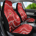 Sydney Swans NAIDOC Week 2026 Personalised Car Seat Cover 50 Years of Deadly Aboriginal Art