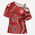 Sydney Swans NAIDOC Week 2026 Personalised Cross Shoulder Shirt 50 Years of Deadly Aboriginal Art