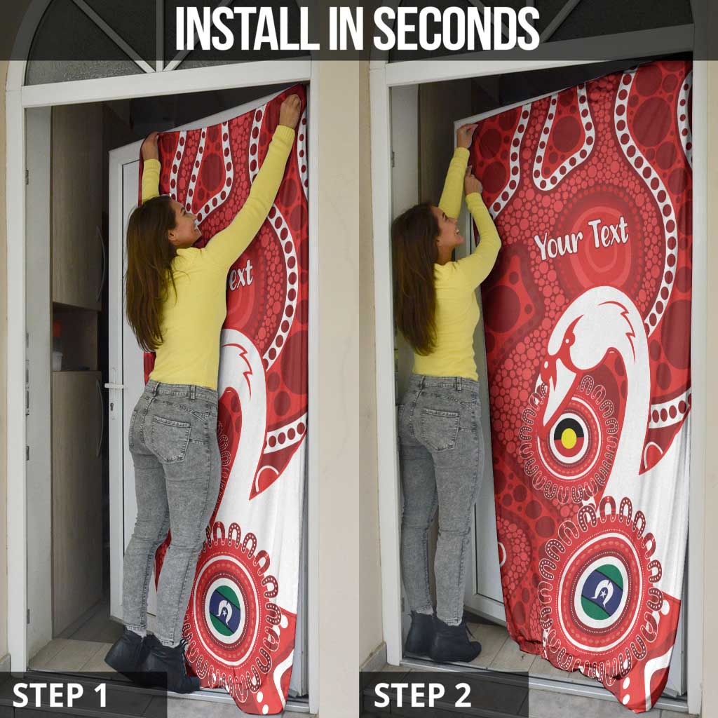 Sydney Swans NAIDOC Week 2026 Personalised Door Cover 50 Years of Deadly Aboriginal Art