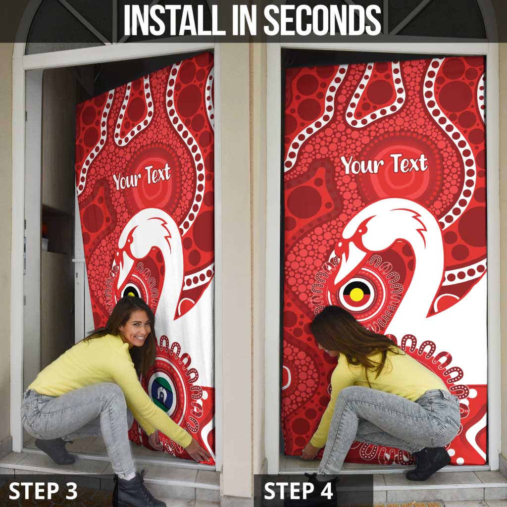 Sydney Swans NAIDOC Week 2026 Personalised Door Cover 50 Years of Deadly Aboriginal Art