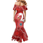 Sydney Swans NAIDOC Week 2026 Personalised Family Matching Mermaid Dress and Hawaiian Shirt 50 Years of Deadly Aboriginal Art