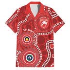 Sydney Swans NAIDOC Week 2026 Personalised Family Matching Puletasi and Hawaiian Shirt 50 Years of Deadly Aboriginal Art