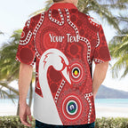 Sydney Swans NAIDOC Week 2026 Personalised Hawaiian Shirt 50 Years of Deadly Aboriginal Art