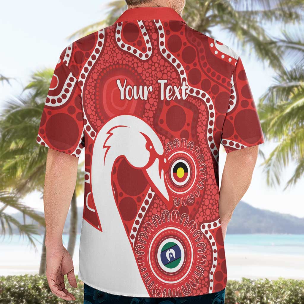 Sydney Swans NAIDOC Week 2026 Personalised Hawaiian Shirt 50 Years of Deadly Aboriginal Art