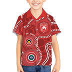 Sydney Swans NAIDOC Week 2026 Personalised Hawaiian Shirt 50 Years of Deadly Aboriginal Art