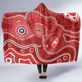 Sydney Swans NAIDOC Week 2026 Personalised Hooded Blanket 50 Years of Deadly Aboriginal Art