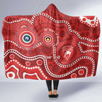 Sydney Swans NAIDOC Week 2026 Personalised Hooded Blanket 50 Years of Deadly Aboriginal Art