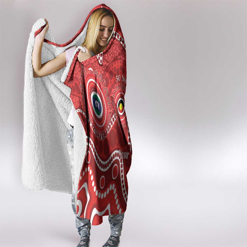 Sydney Swans NAIDOC Week 2026 Personalised Hooded Blanket 50 Years of Deadly Aboriginal Art