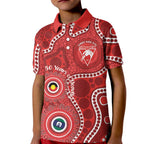 Sydney Swans NAIDOC Week 2026 Personalised Kid Polo Shirt 50 Years of Deadly Aboriginal Art