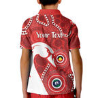 Sydney Swans NAIDOC Week 2026 Personalised Kid Polo Shirt 50 Years of Deadly Aboriginal Art