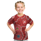 Sydney Swans NAIDOC Week 2026 Personalised Kid T Shirt 50 Years of Deadly Aboriginal Art