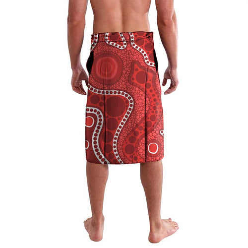 Sydney Swans NAIDOC Week 2026 Personalised Lavalava 50 Years of Deadly Aboriginal Art