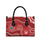 Sydney Swans NAIDOC Week 2026 Personalised Leather Bag 50 Years of Deadly Aboriginal Art