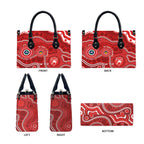 Sydney Swans NAIDOC Week 2026 Personalised Leather Bag 50 Years of Deadly Aboriginal Art