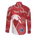 Sydney Swans NAIDOC Week 2026 Personalised Long Sleeve Button Shirt 50 Years of Deadly Aboriginal Art