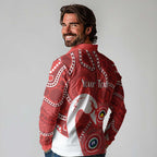 Sydney Swans NAIDOC Week 2026 Personalised Long Sleeve Polo Shirt 50 Years of Deadly Aboriginal Art