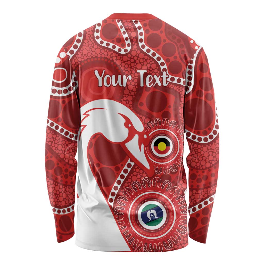 Sydney Swans NAIDOC Week 2026 Personalised Long Sleeve Shirt 50 Years of Deadly Aboriginal Art