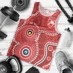 Sydney Swans NAIDOC Week 2026 Personalised Men Tank Top 50 Years of Deadly Aboriginal Art