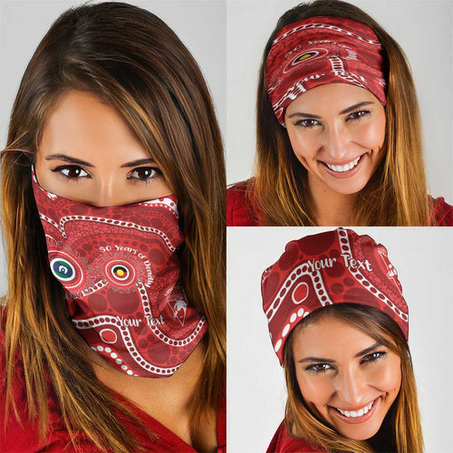 Sydney Swans NAIDOC Week 2026 Personalised Neck Gaiter 50 Years of Deadly Aboriginal Art