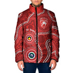 Sydney Swans NAIDOC Week 2026 Personalised Padded Jacket 50 Years of Deadly Aboriginal Art