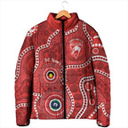 Sydney Swans NAIDOC Week 2026 Personalised Padded Jacket 50 Years of Deadly Aboriginal Art