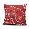 Sydney Swans NAIDOC Week 2026 Personalised Pillow Cover 50 Years of Deadly Aboriginal Art