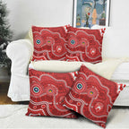 Sydney Swans NAIDOC Week 2026 Personalised Pillow Cover 50 Years of Deadly Aboriginal Art