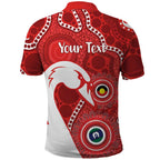 Sydney Swans NAIDOC Week 2026 Personalised Polo Shirt 50 Years of Deadly Aboriginal Art