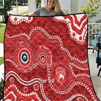 Sydney Swans NAIDOC Week 2026 Personalised Quilt 50 Years of Deadly Aboriginal Art