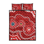 Sydney Swans NAIDOC Week 2026 Personalised Quilt Bed Set 50 Years of Deadly Aboriginal Art