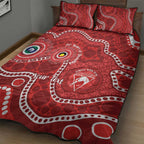 Sydney Swans NAIDOC Week 2026 Personalised Quilt Bed Set 50 Years of Deadly Aboriginal Art