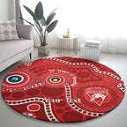 Sydney Swans NAIDOC Week 2026 Personalised Round Carpet 50 Years of Deadly Aboriginal Art