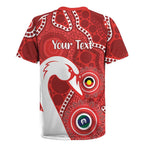 Sydney Swans NAIDOC Week 2026 Personalised Rugby Jersey 50 Years of Deadly Aboriginal Art