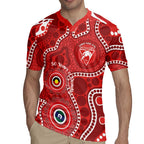 Sydney Swans NAIDOC Week 2026 Personalised Rugby Jersey 50 Years of Deadly Aboriginal Art