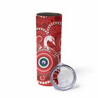 Sydney Swans NAIDOC Week 2026 Personalised Skinny Tumbler 50 Years of Deadly Aboriginal Art