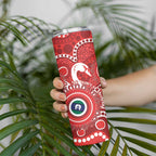 Sydney Swans NAIDOC Week 2026 Personalised Skinny Tumbler 50 Years of Deadly Aboriginal Art