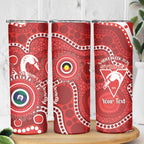 Sydney Swans NAIDOC Week 2026 Personalised Skinny Tumbler 50 Years of Deadly Aboriginal Art