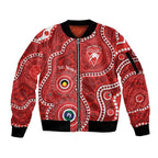 Sydney Swans NAIDOC Week 2026 Personalised Sleeve Zip Bomber Jacket 50 Years of Deadly Aboriginal Art