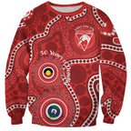 Sydney Swans NAIDOC Week 2026 Personalised Sweatshirt 50 Years of Deadly Aboriginal Art