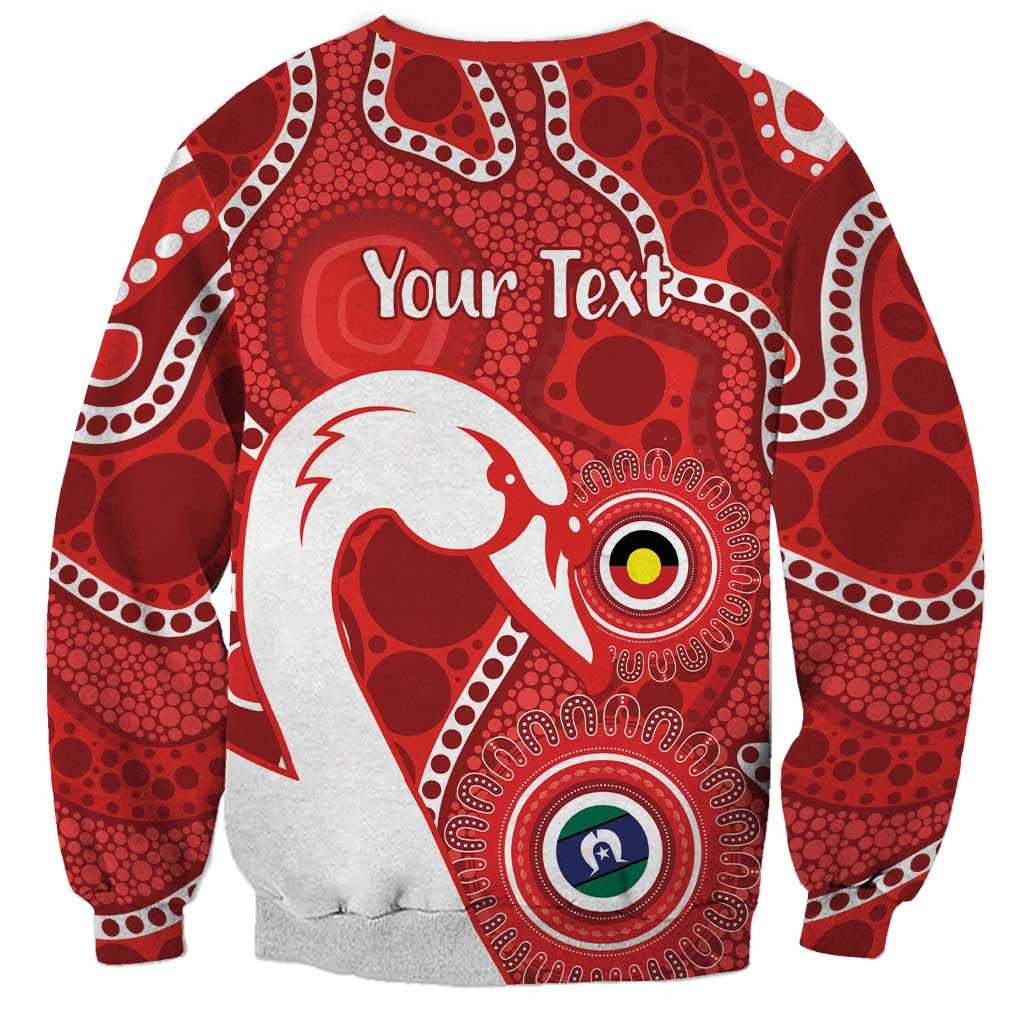 Sydney Swans NAIDOC Week 2026 Personalised Sweatshirt 50 Years of Deadly Aboriginal Art