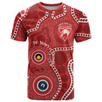Sydney Swans NAIDOC Week 2026 Personalised T Shirt 50 Years of Deadly Aboriginal Art